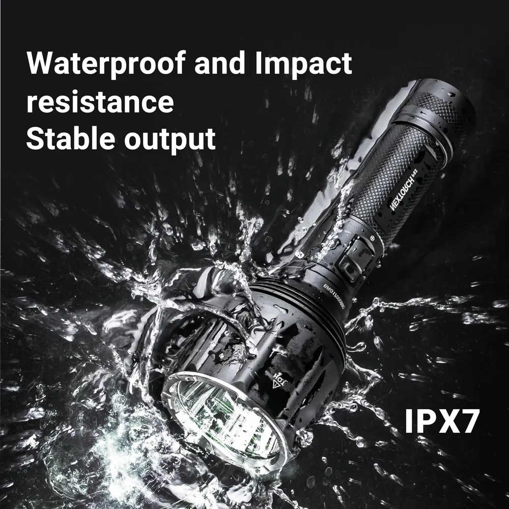 1100 Meter 1200 Lumen Ultra Long Range Tactical Flashlight Nextorch P82 Long Distance Police Tactical Torch