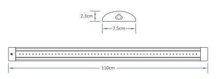 2020 Indoor Vertical Farming Multilayer with LED Grow Light 110W