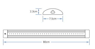 2020 Indoor Vertical Farming Multilayer with LED Grow Light 110W
