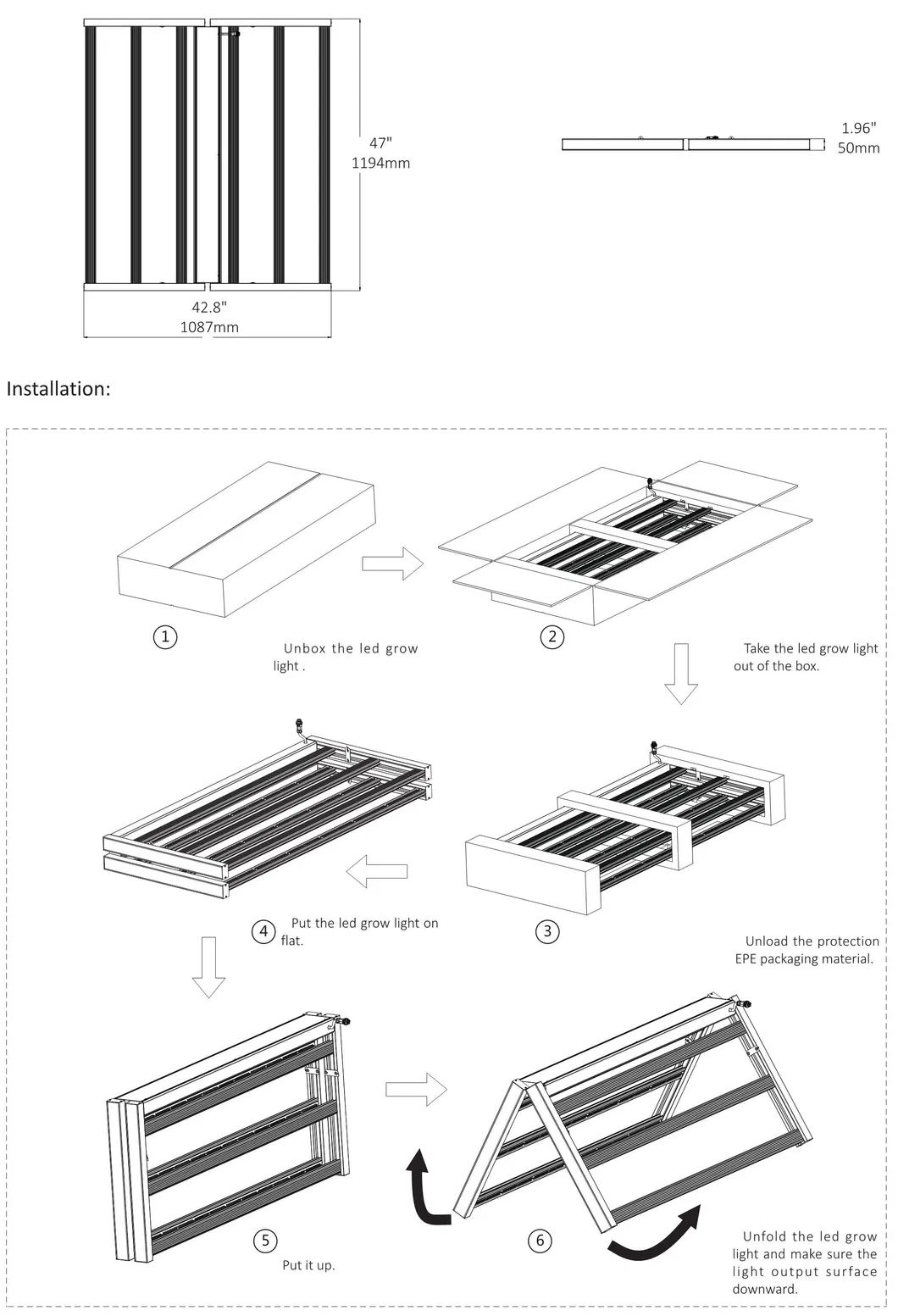 2020 Top Sell Lm301h Full Spectrum IR UV Bar LED Grow Light