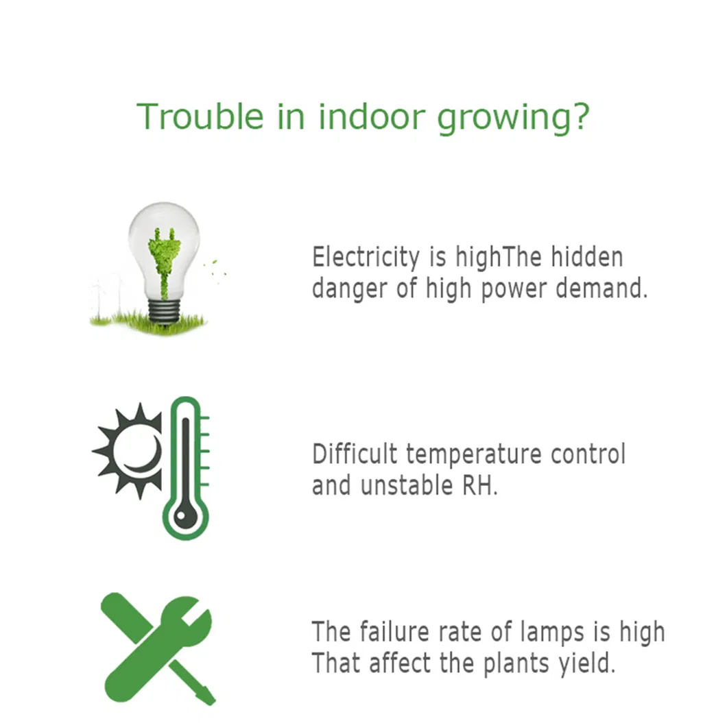 2021 China Supplier Green House Samsung 301b Lm561c LED Grow Lights Vertical Farming Sf4000 2000sf 640W 800W for Indoor Plants