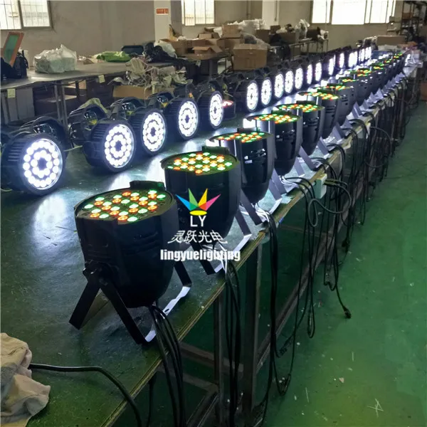 24PCS 12W RGBW Outdoor Lighting Waterproof LED PAR Can