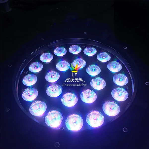 24PCS 12W RGBW Outdoor Lighting Waterproof LED PAR Can