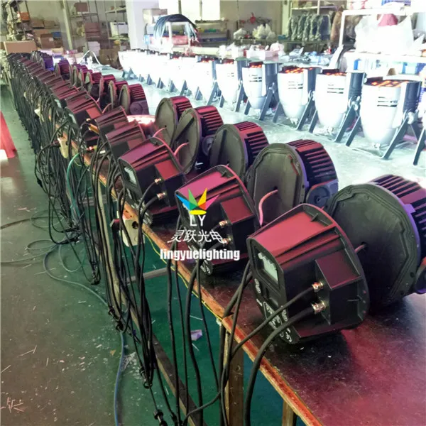 24PCS 12W RGBW Outdoor Lighting Waterproof LED PAR Can