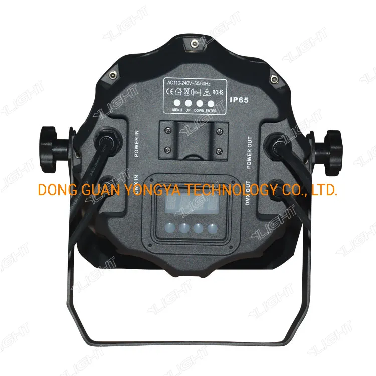 24PCS 6in1 RGBWA+UV IP65 LED PAR Light