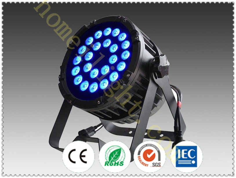 24PCS LED Parcan 4in1 RGBW Outdoor Light for Party Disco