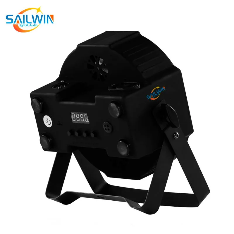 3PCS 18W LED PAR Light Rgbaw UV LED Mega PAR Light Stage PAR Projector