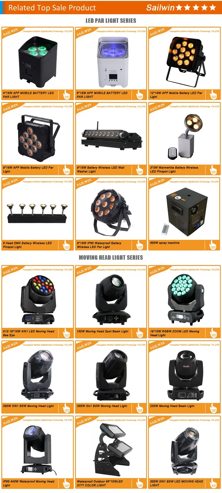 3PCS 18W LED PAR Light Rgbaw UV LED Mega PAR Light Stage PAR Projector