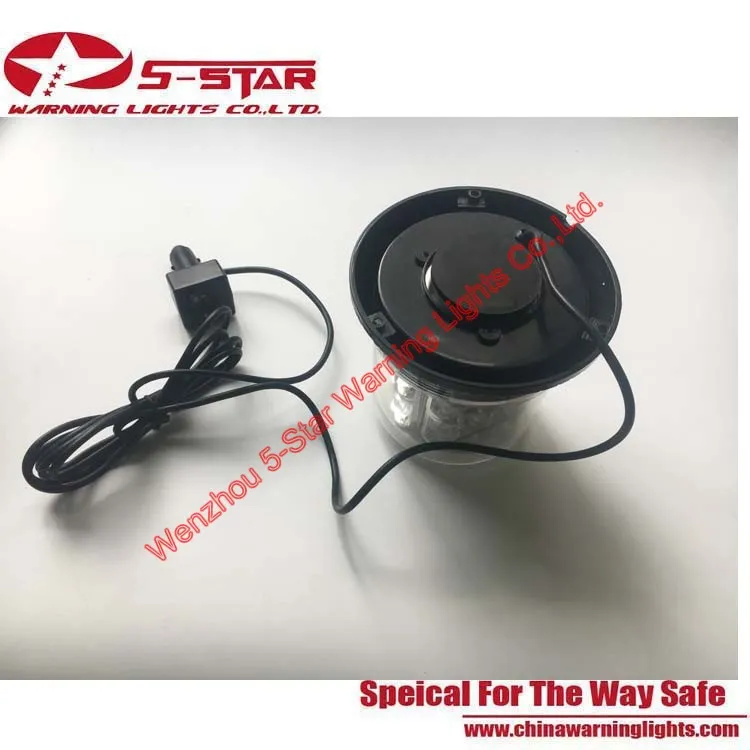3W Strobe Flashing Police Roof Amber Beacon