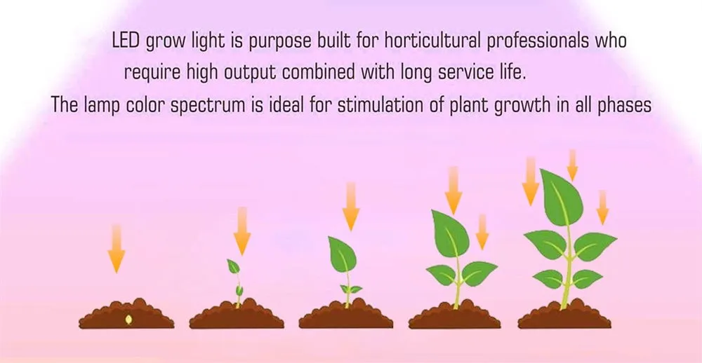 40/41W 2021 New Design LED Lights for Plants LED Grow Lights for Seeding for Vegetable Wholesale / Retail