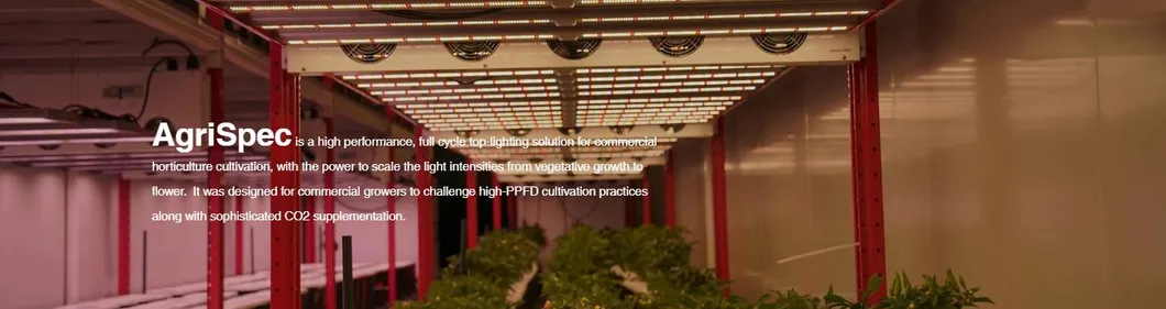 650W Aluminum High Power LED Grow Light for Vertical Farm Horticultural