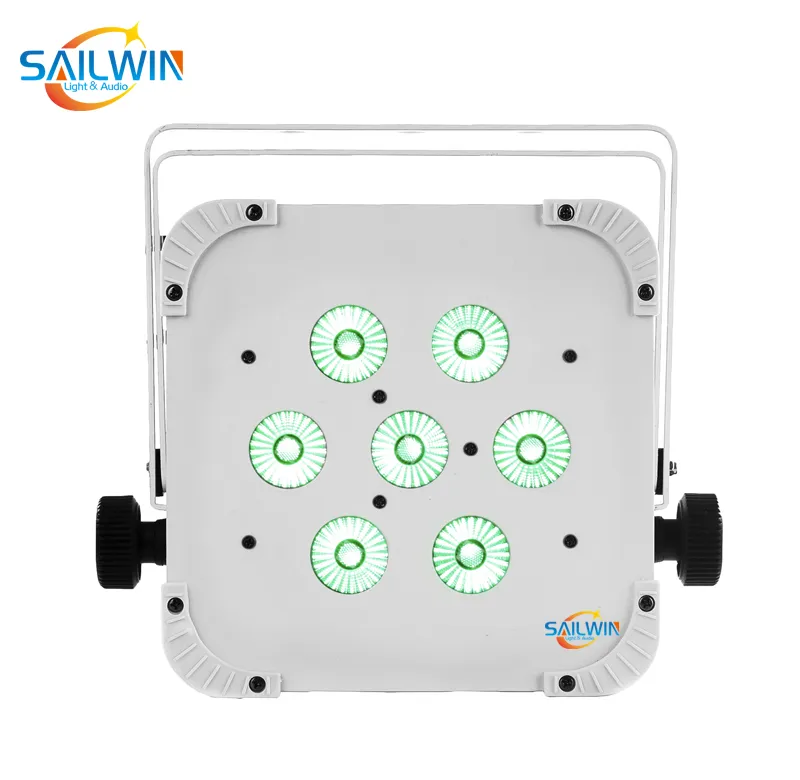 7X18W 6in1 Hex LED 2.4GHz Wireless Wifly PAR Light DJ Lighting