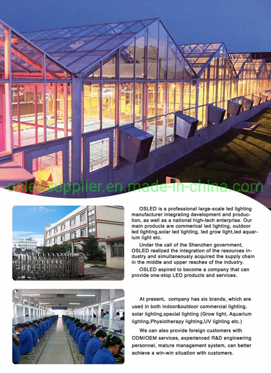 Amazon LED Grow Light Supplier LED Grow Light with CREE&Osram LED Chips, UL Driver, Full Spectrum Dimmable Growing Lamp for All Stage