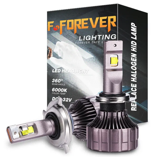 Car LED Super Brightness Auto Lamps H1/H4/H7/H11/9005/9006/9007/880/881/Hb3 Focos LED Hi/Lo Single Auto Lights Turboled CREE Csp LED Headlight
