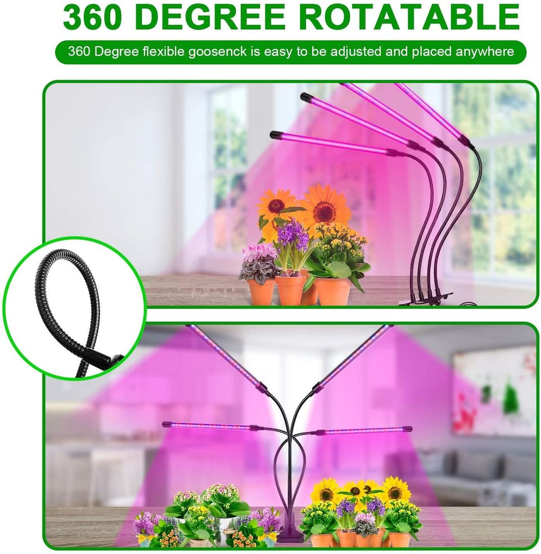 CE RoHS 100W LED Growing Plant Grow 4FT 47inch Tube Light, Red/Blue/White Full Spectrum, Grow Light, for Office Home Indoor Garden Greenhouse, Grow Lamp