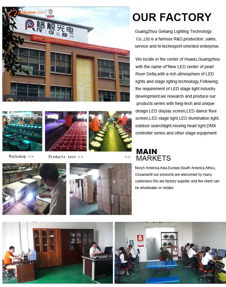 China New PAR64 18LEDs*10W RGBW 4 in 1 DMX Control Stage Light LED PAR