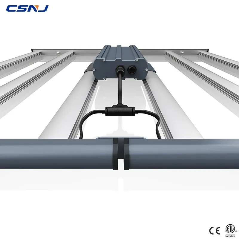 Csnj Tech Beautiful Designing Spydr Type Full Spectrum LED Grow Bar Light (G630 630W) for Growing Daisy Chain
