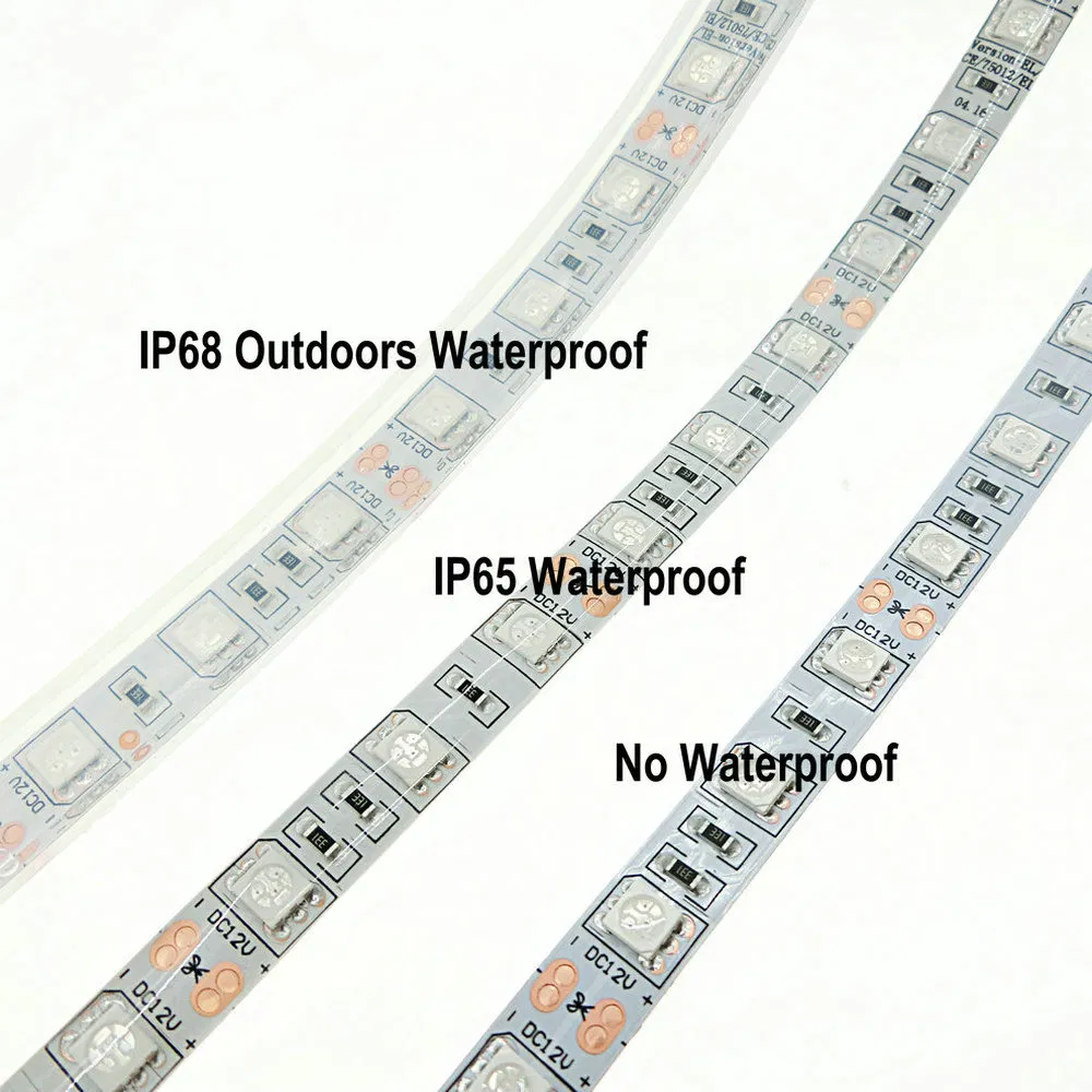 DC12V Full Spectrum 5m 5050 Growing LED Strip for Greenhouse Hydroponic