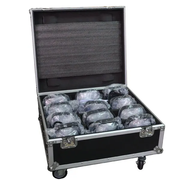 DJ Equipment Compact RGBWA UV Stage Light LED PAR with Powercon Slim Aluminum Housing