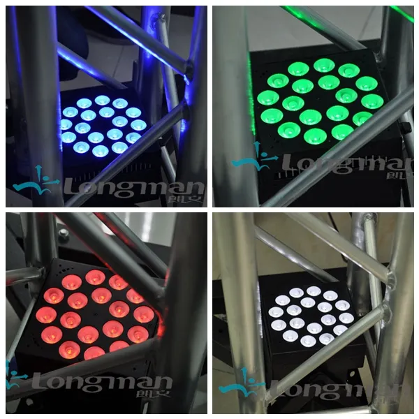 DMX 18PCS 10W RGBW up Lighting LED PAR for Stage