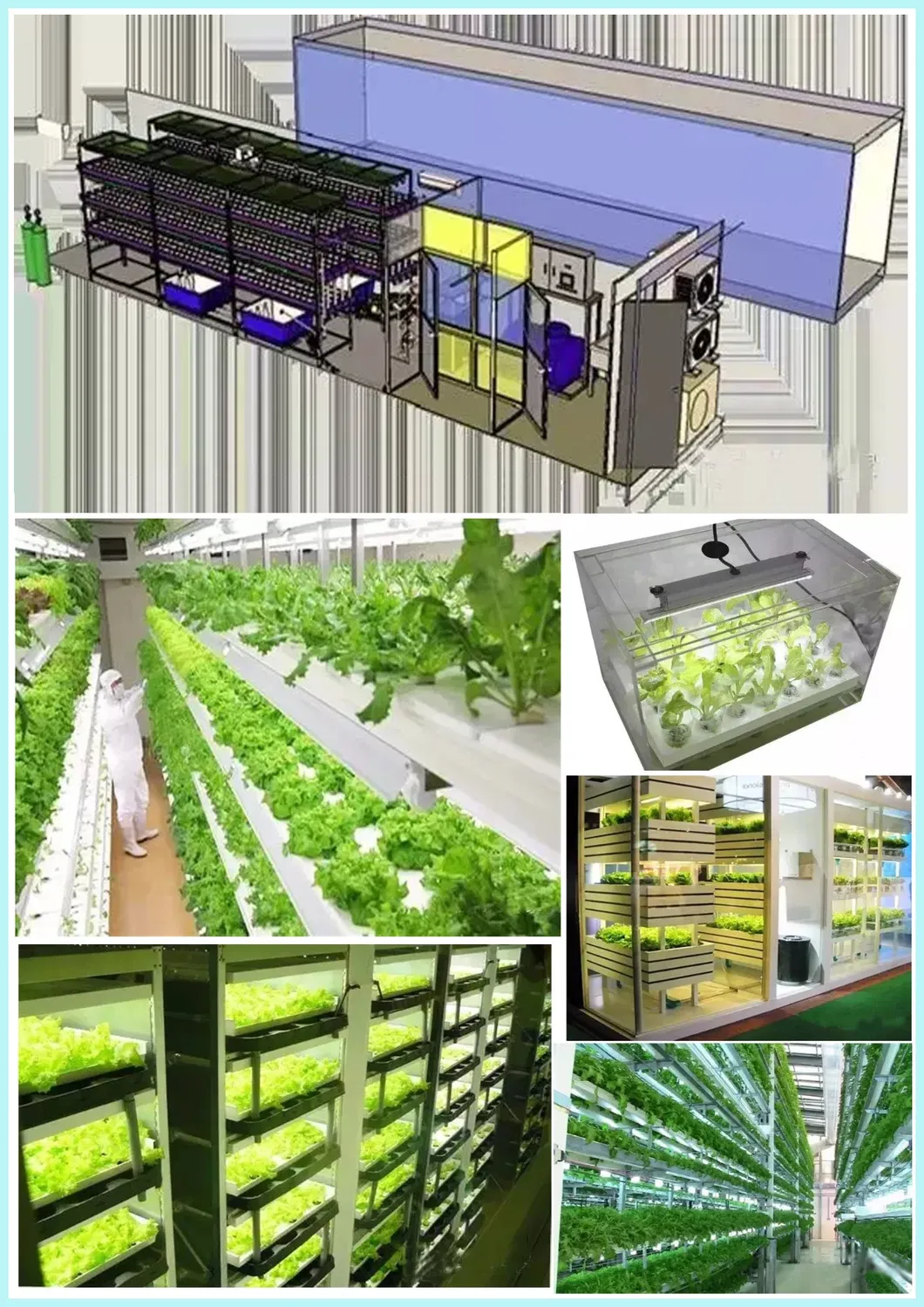 Full Spectrum LED Grow Light Model S 4 Bars 500W