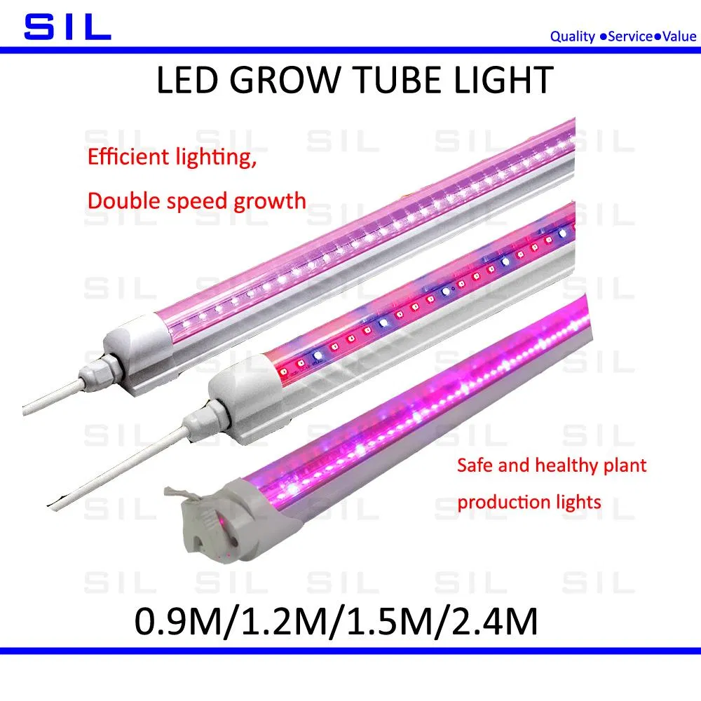 Full Spectrum Red LED Light Hofoled High Ppfd Indoor Plants Dimmable Quantum Board 2.4m LED Grow Light Tube