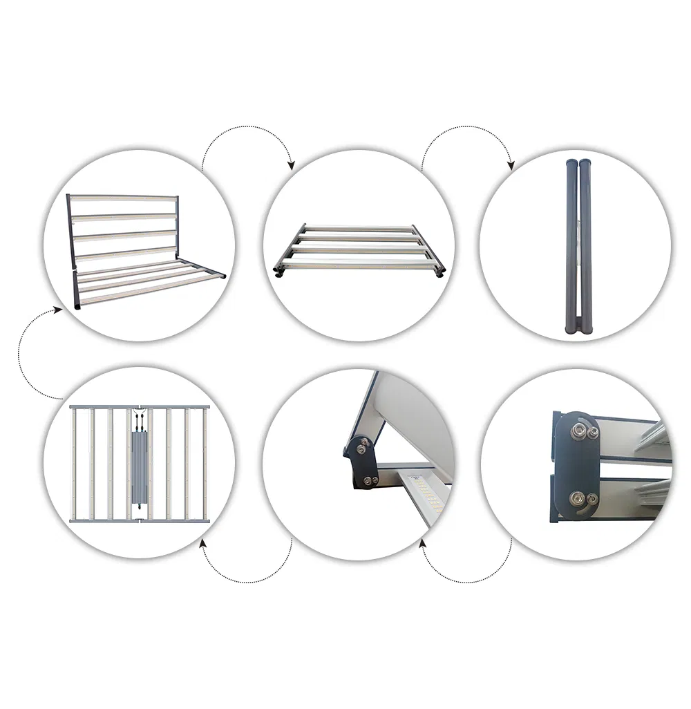 High Performance Vertical Farming 800W 1000W 8 Bars Plant Light Samsung 301b 301h Grow Lamp LED Full Spectrum Grow Lights