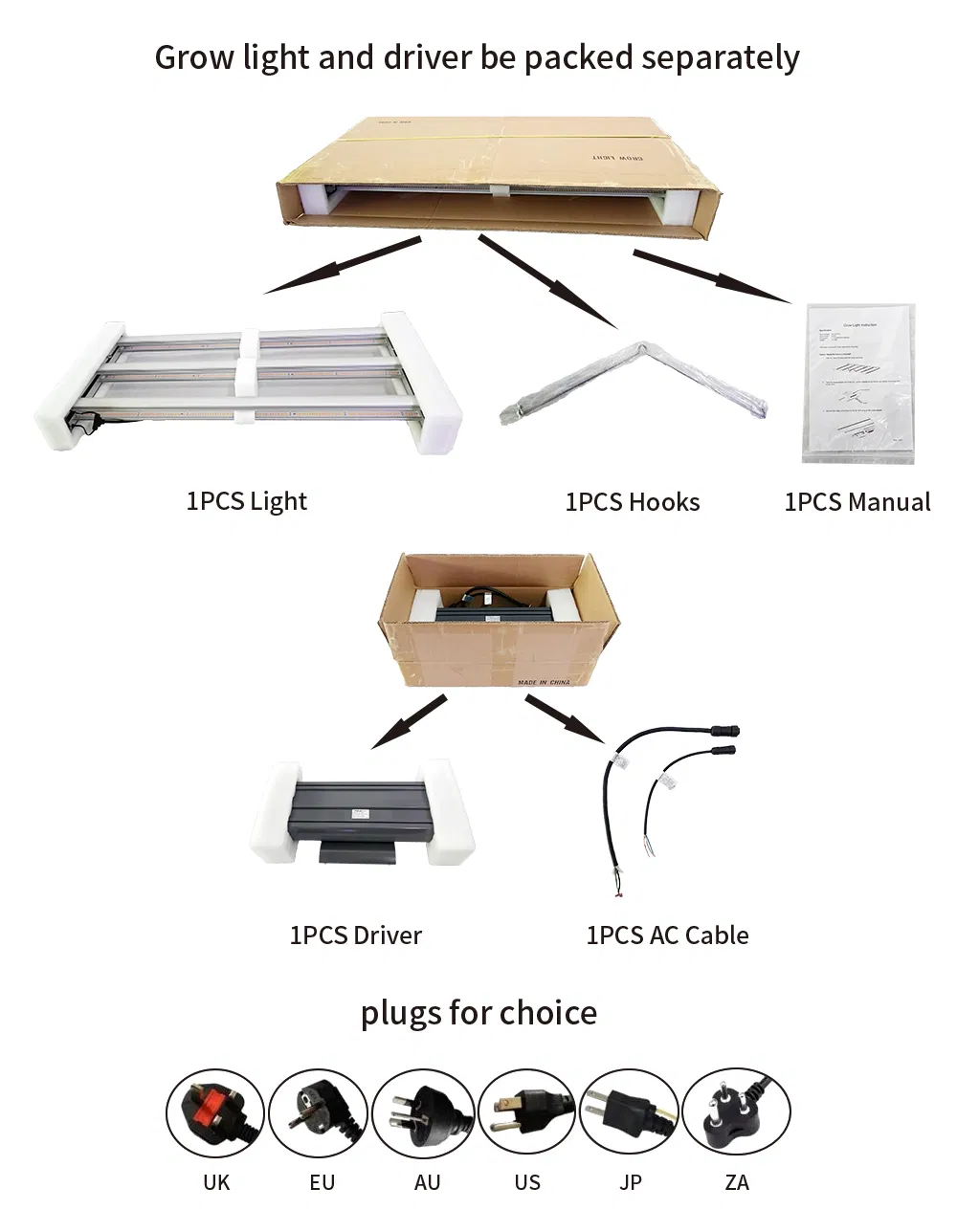 High Performance Vertical Farming 800W 1000W 8 Bars Plant Light Samsung 301b 301h Grow Lamp LED Full Spectrum Grow Lights