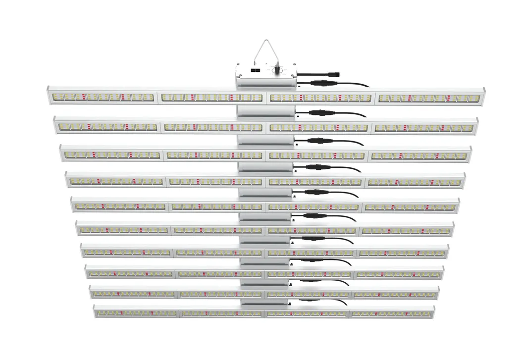 Hydroponic Growing Systems Full Spectrum Bluetooth Rj14 Group Control 800W LED Grow Light