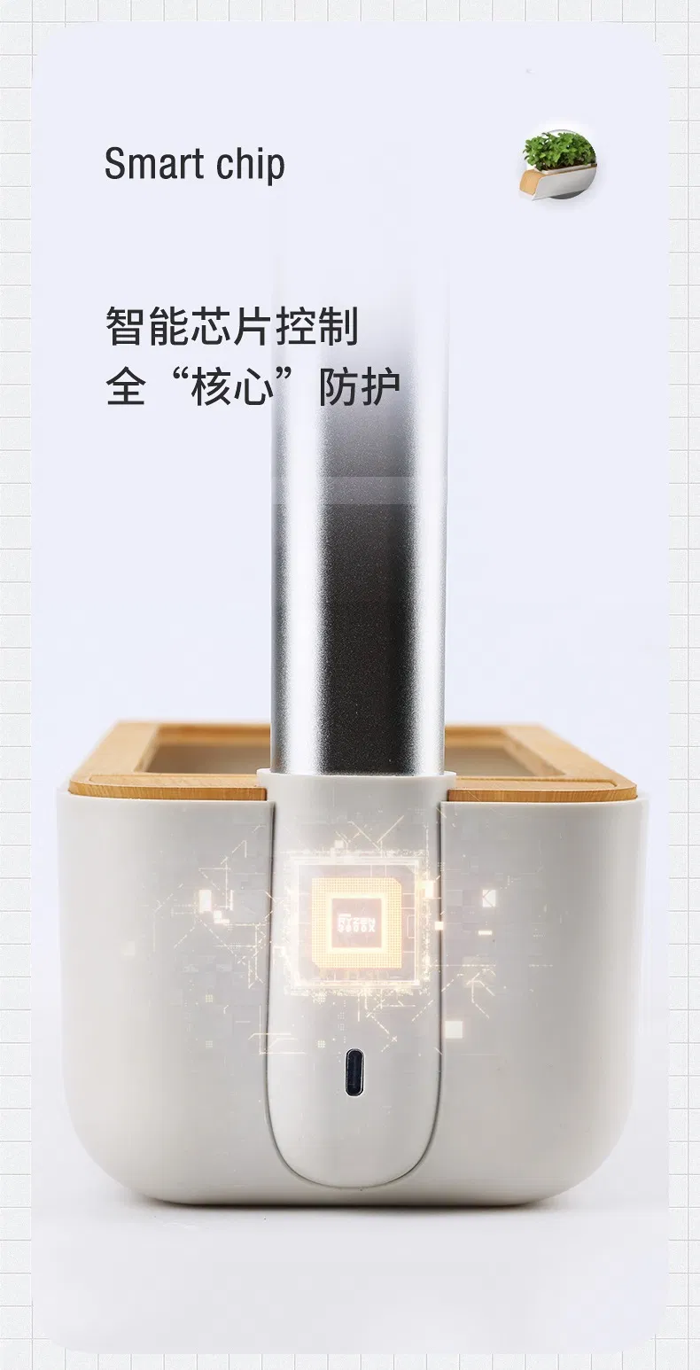 Hydroponics Kitchen Kit Indoor Growing Systems Mini Home Garden with LED Plant Grow Light