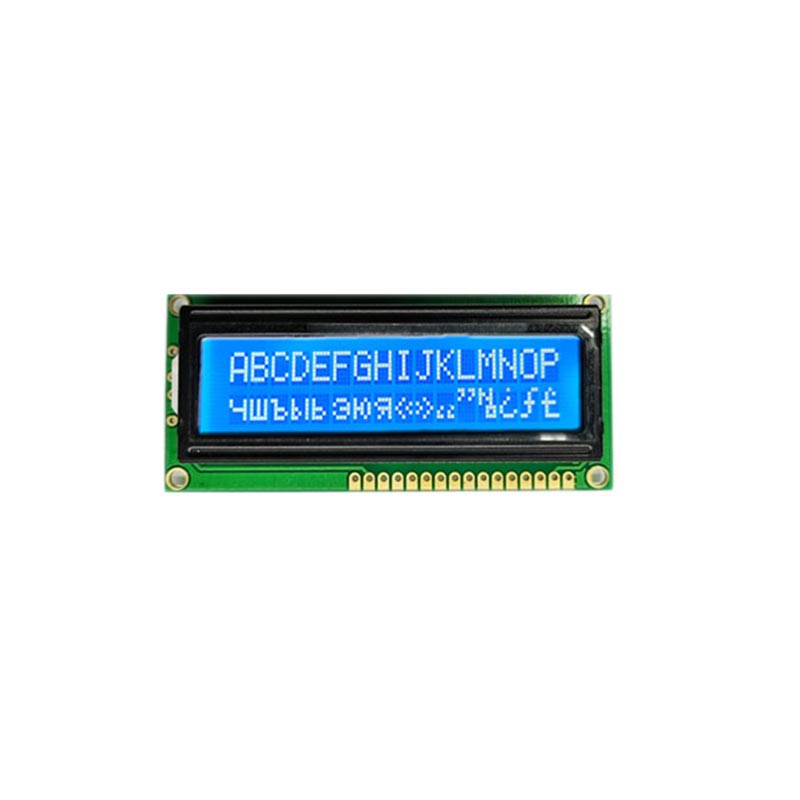 16x2 Character LCD Display STN Blue Display