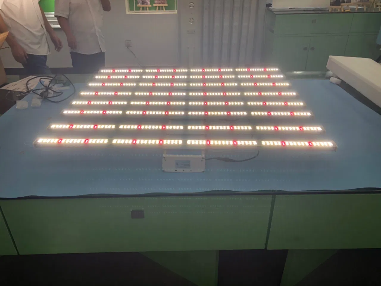 IP65 Smart WiFi Vertical Farm Hydroponic Adjustable Fluence 800W LED Grow Light