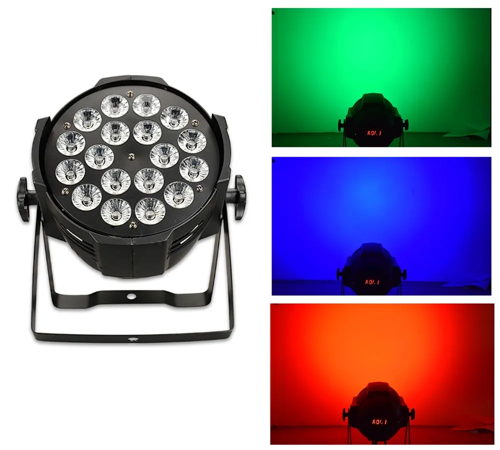 LED PAR Can Light RGBWA+UV 6in1
