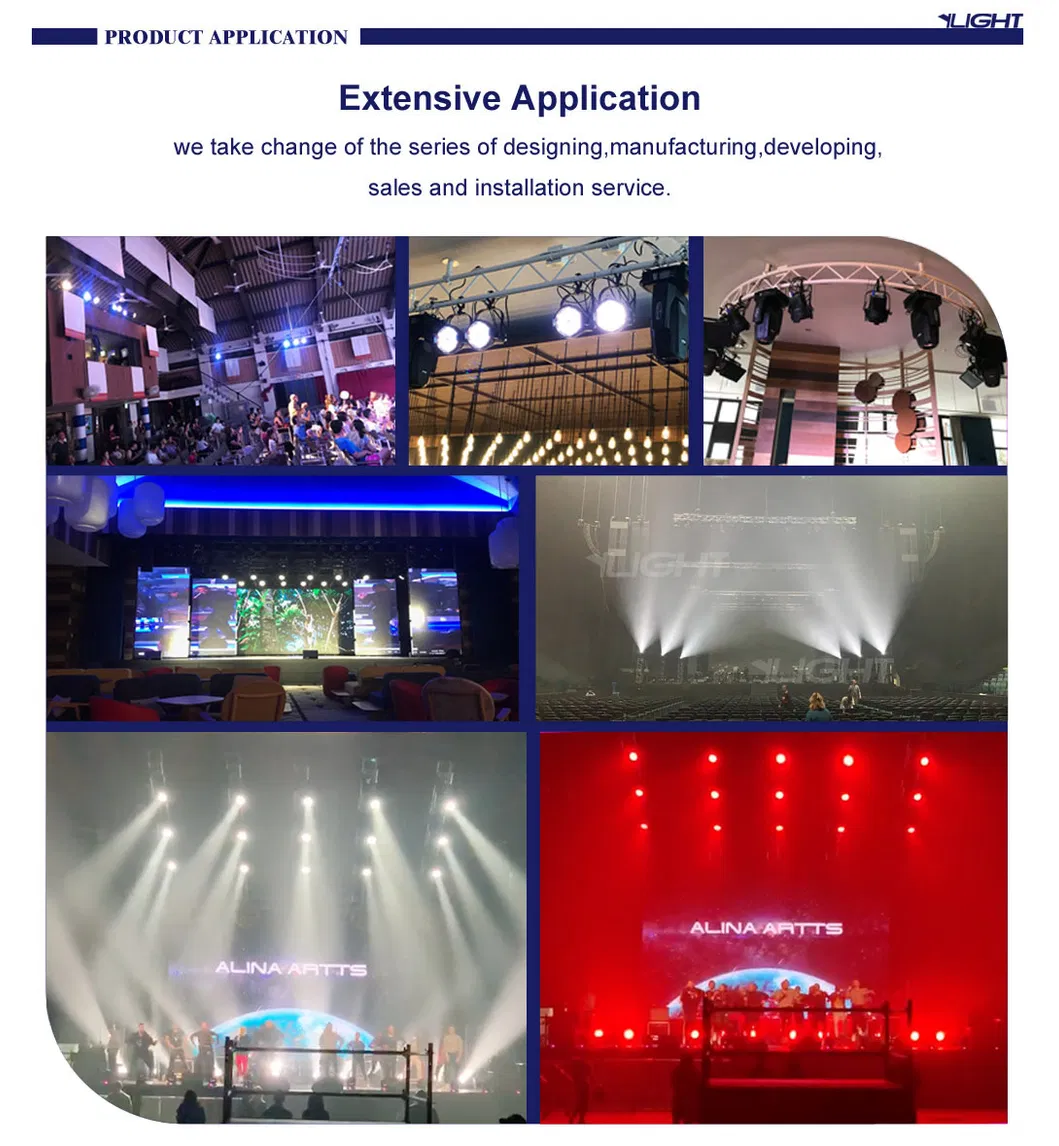 LED PAR Can Light RGBWA+UV 6in1