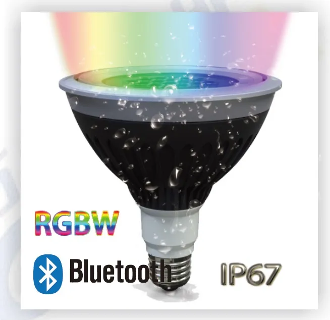 LED RGB PAR38 Waterproof IP67 20W/25W High End