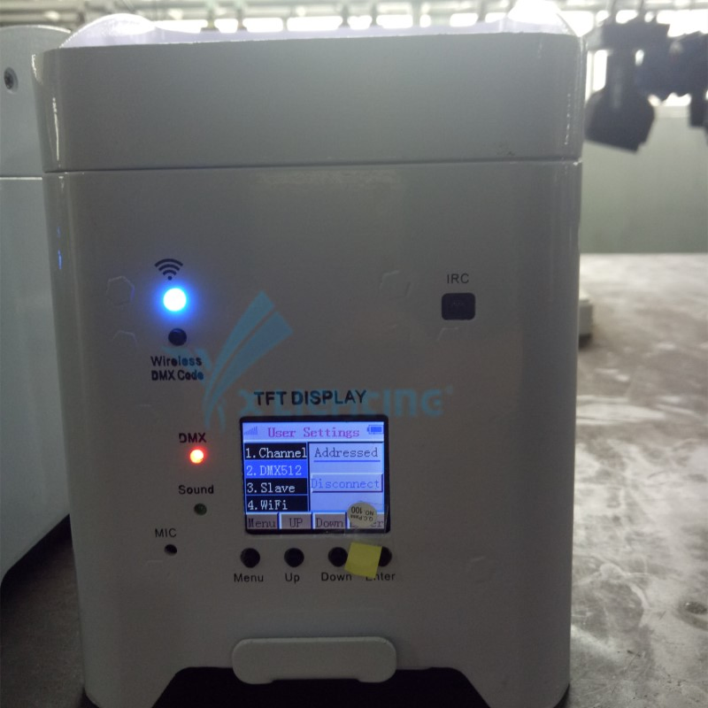 Manufacturer Battery Powered Wireless DMX LED PAR Lights