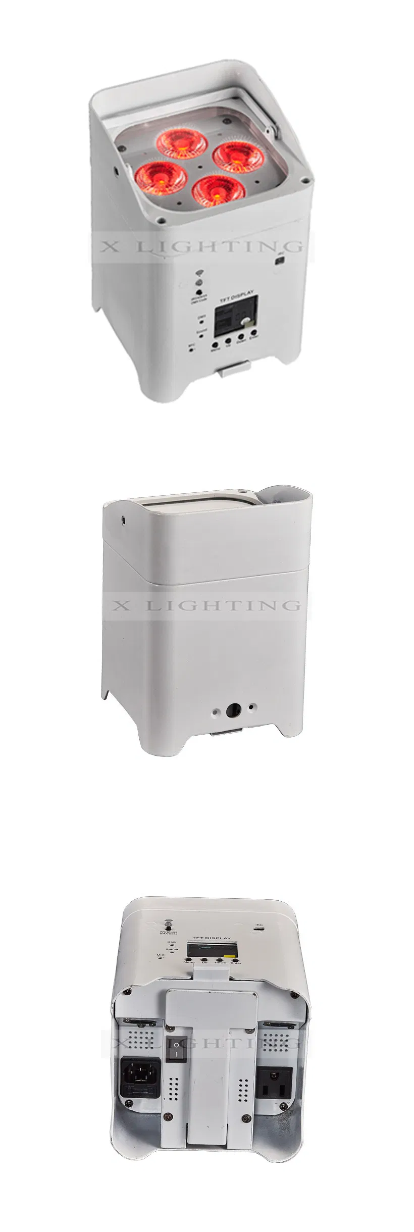 Manufacturer Battery Powered Wireless DMX LED PAR Lights