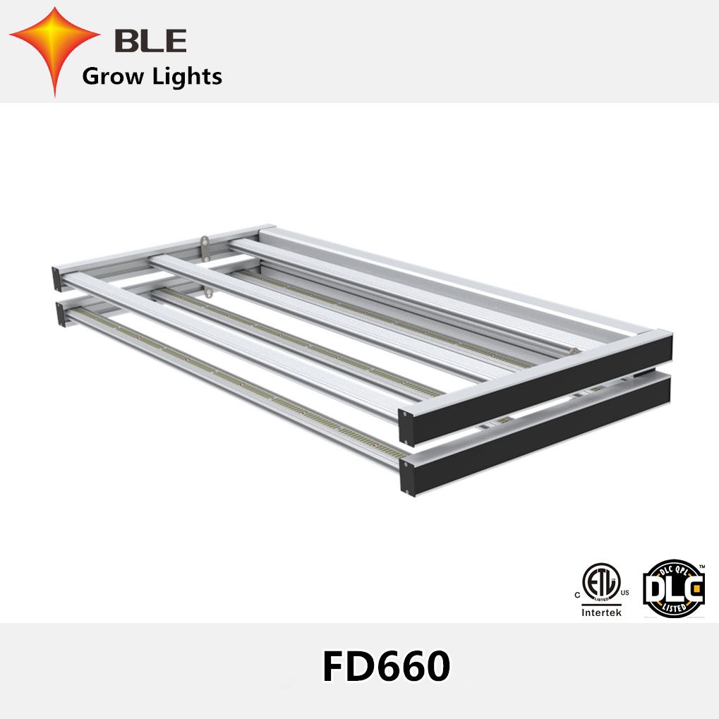 Newest Hortibloom Mega Plus Full Spectrum Commercial Horticulture 660W LED Grow Light Bar Hot Sale Products