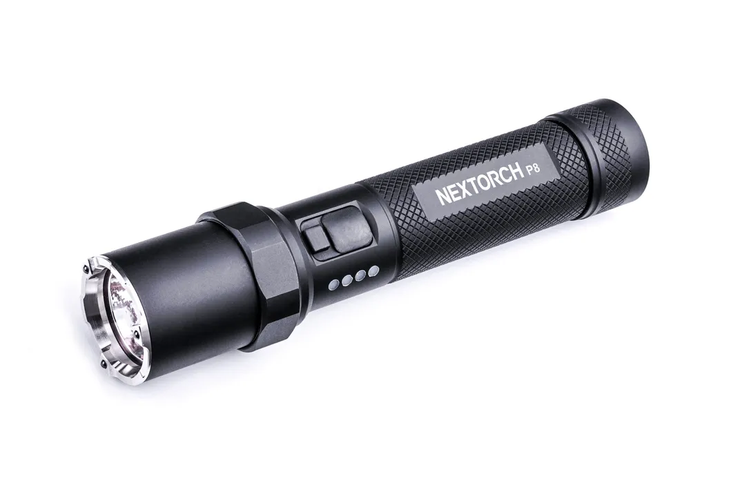 Nextorch 1400 Lumen P8 Self Protection High Power Compact Outdoor Flashlight