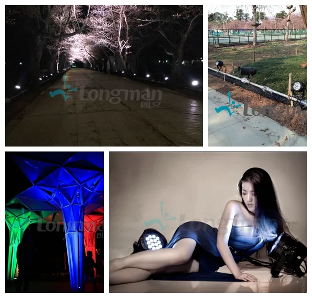 Outdoor RGBW 18X10W Osram LED New Small LED Stage Lights