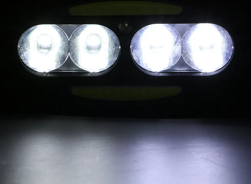 Rechargeable Headlight with Sensor Switch and Waterproof IP65