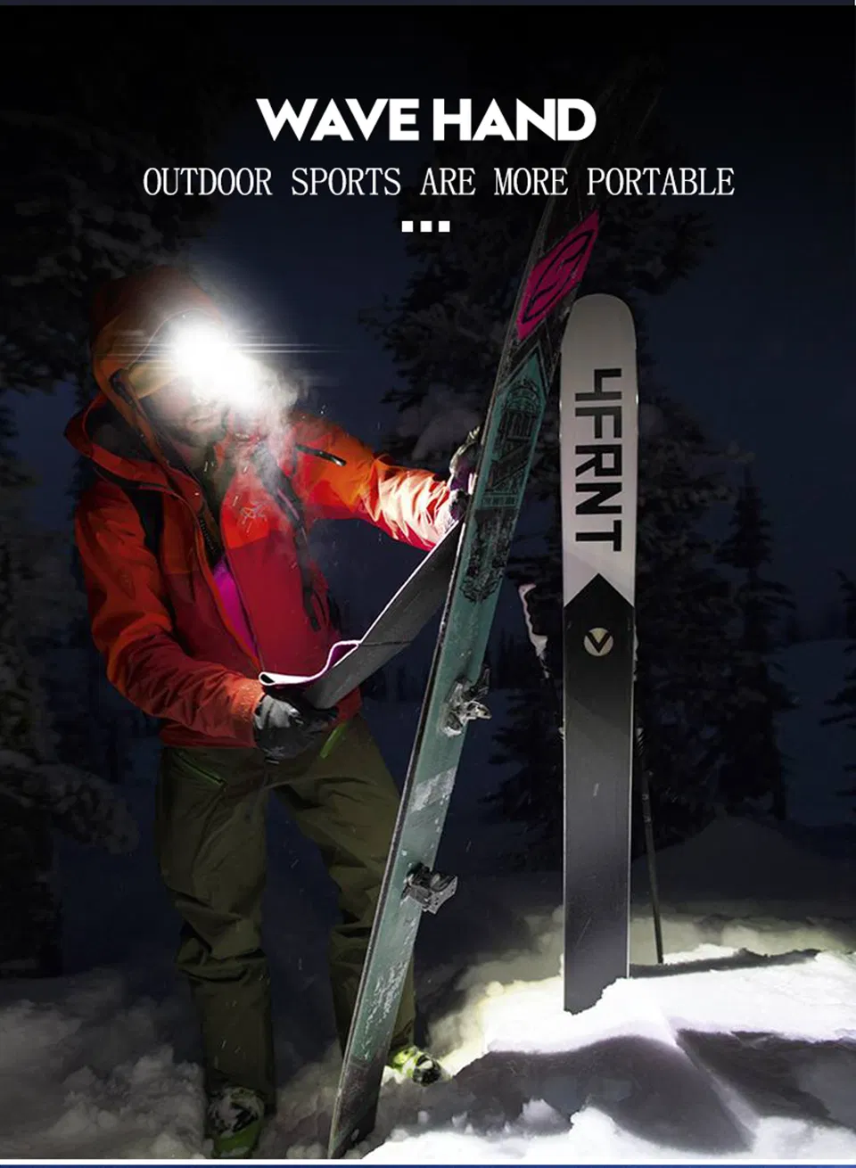 Sensor Lamp USB Chargeable COB Xpg Torch Built-in Battery Headlamp