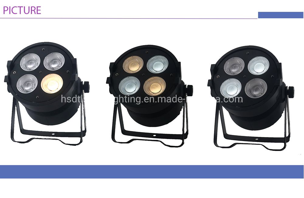 Single DOT Control LED PAR 4X50W Stage Wash Light