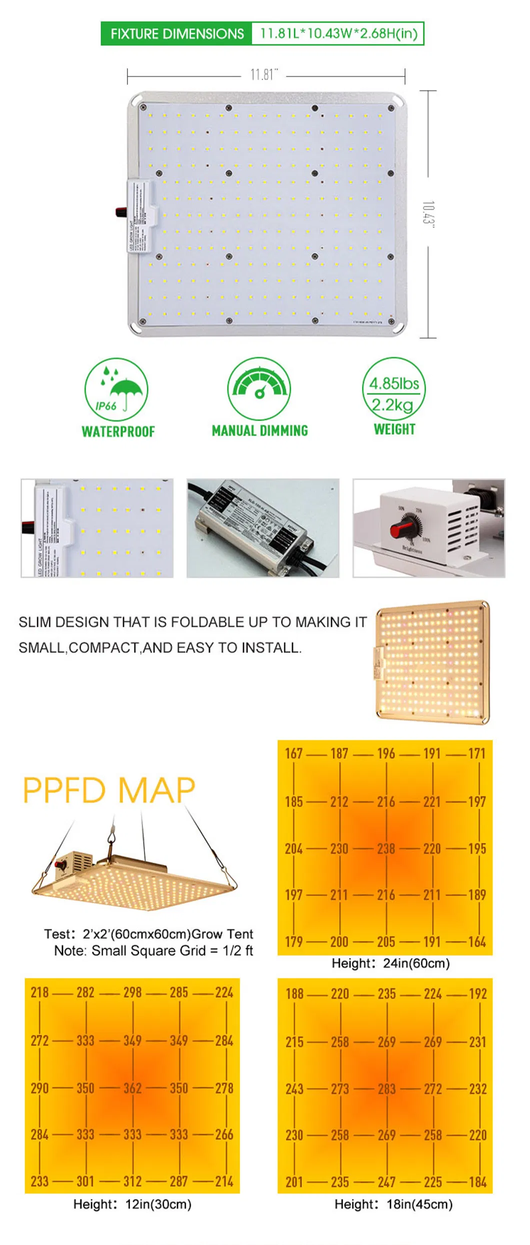 Sumsung Lm301h Lm301b Lamp Full Spectrum LED Grow Lights for Indoor Plants