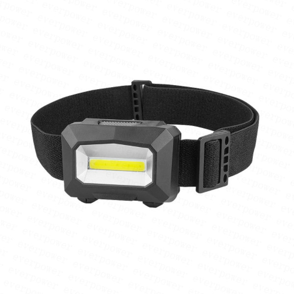 USB Rechargeable COB LED Head Torch Flashlight for Camping