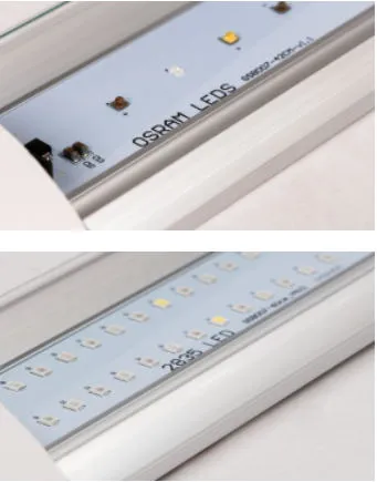 Vertical Farming Hydroponic System Greenhouse 80W 110W LED Grow Light