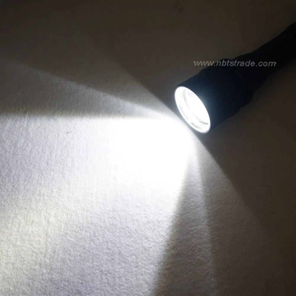 Waterproof Aluminium Casing High Power LED Flashlight for Diving