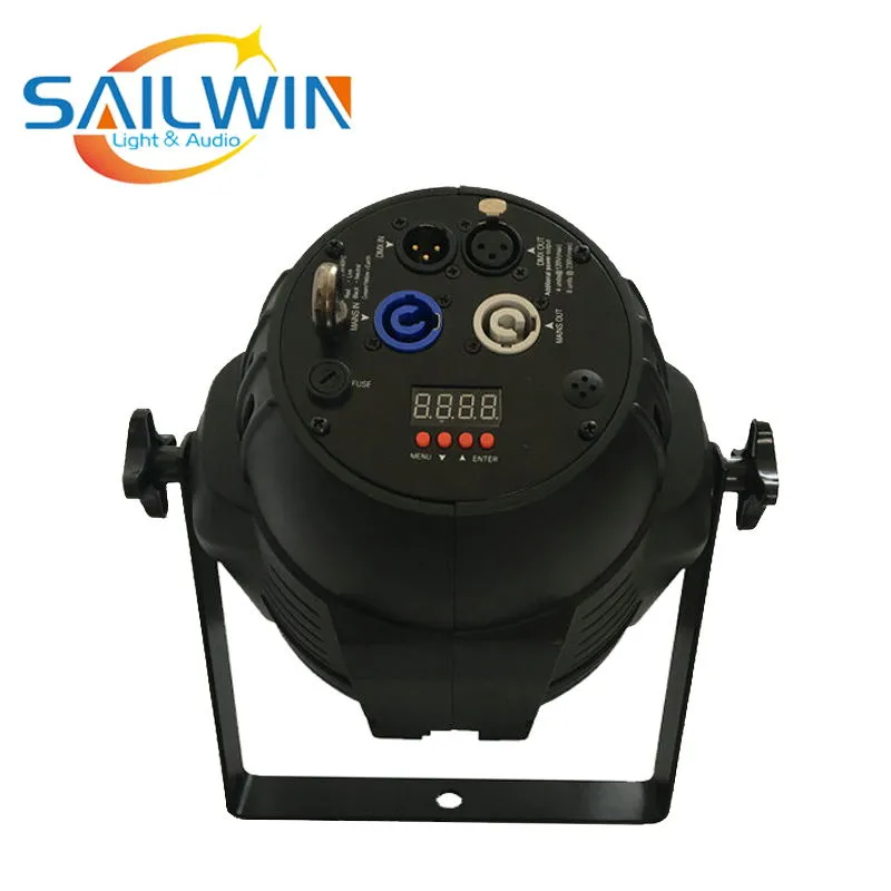 White+Amber 2in1 LED Stage Light Alumnium LED PAR Projector with Powercon