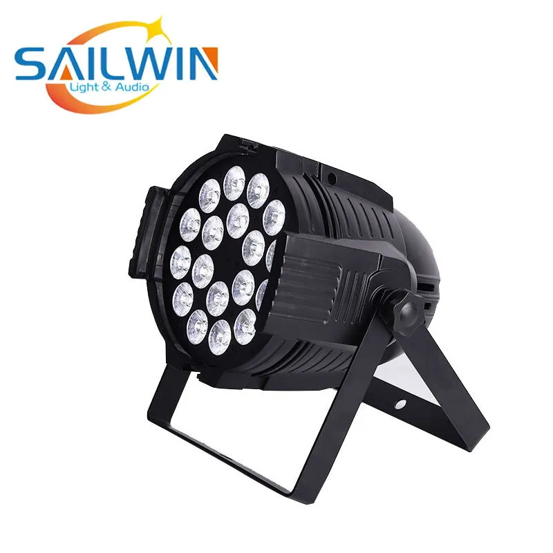 White+Amber 2in1 LED Stage Light Alumnium LED PAR Projector with Powercon