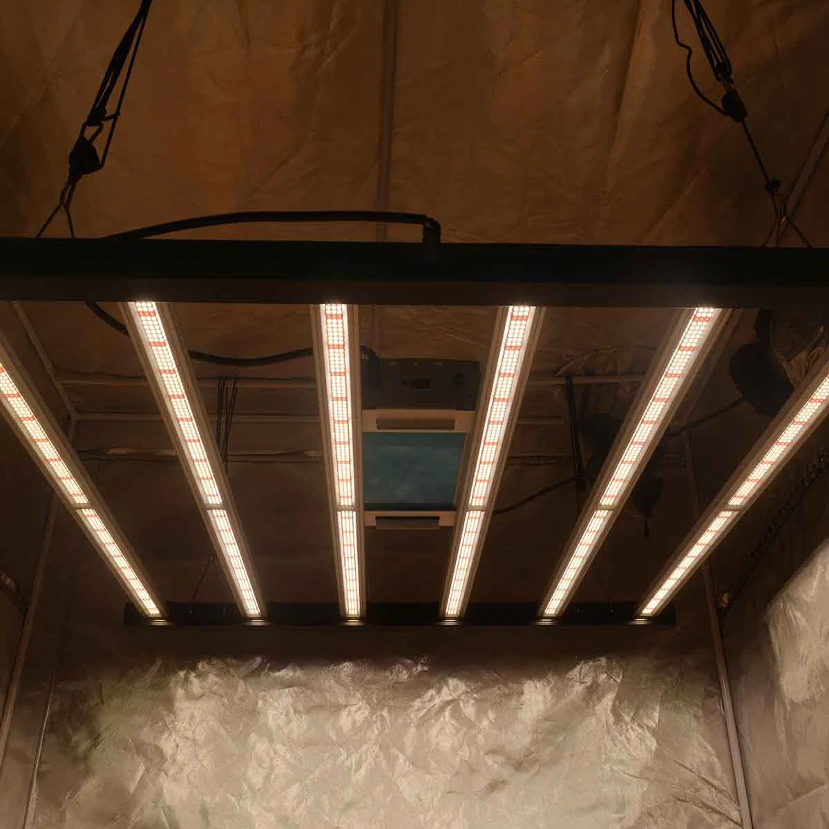 WiFi Bluetooth Group Control Fluence Dimmable Full Spectrum 600W LED Grow Light with UV IR Bar